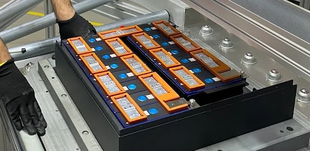 Our customer's assembly line